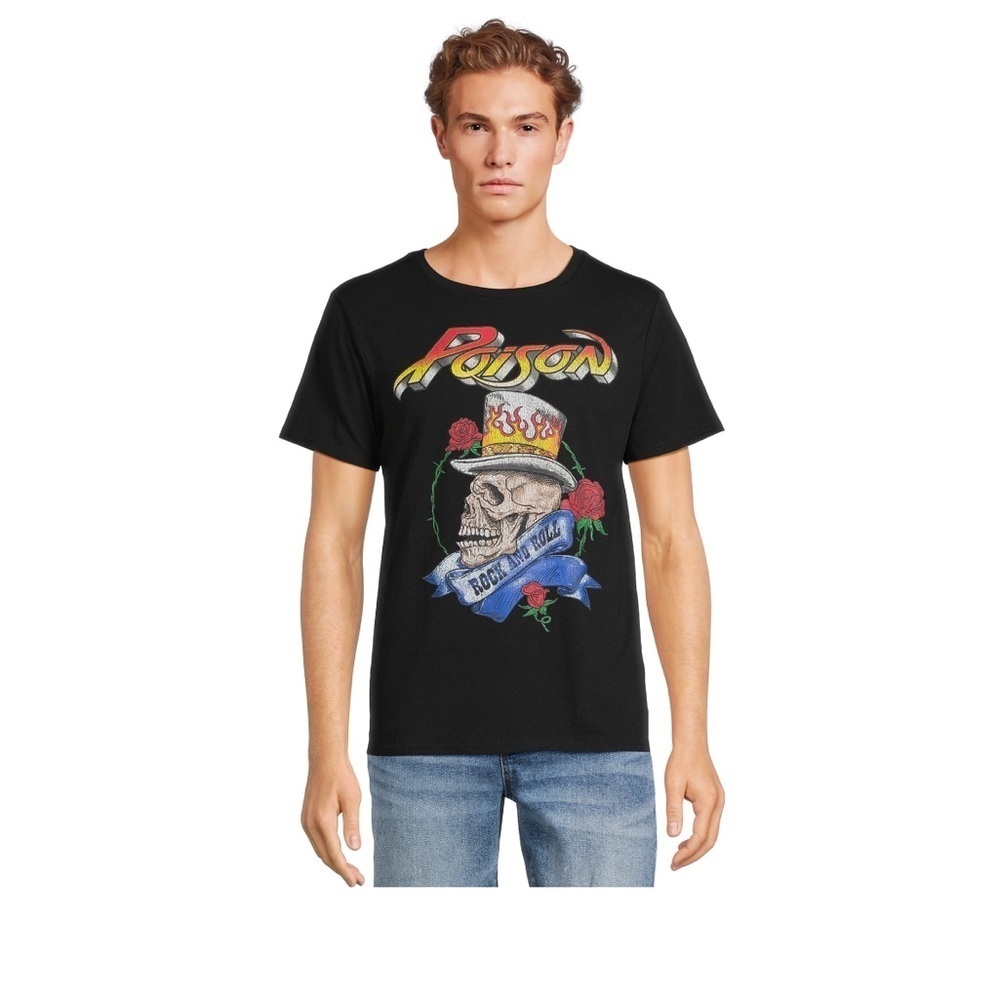 Poison Men's Graphic Tee, Sizes Medium - Picture 2 of 3